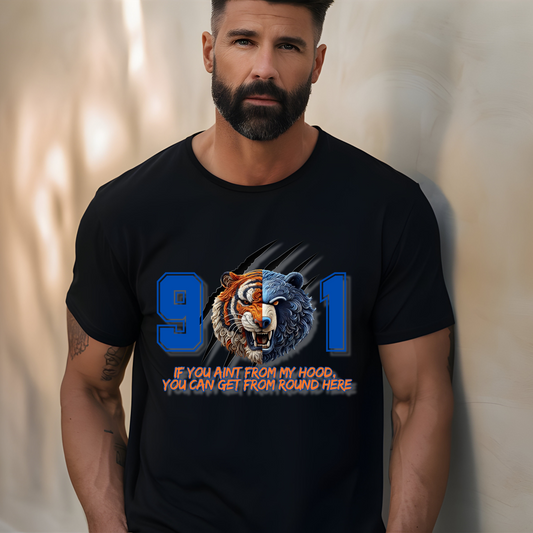 Memphis "901 Day" Tee - Tigers/Grizz