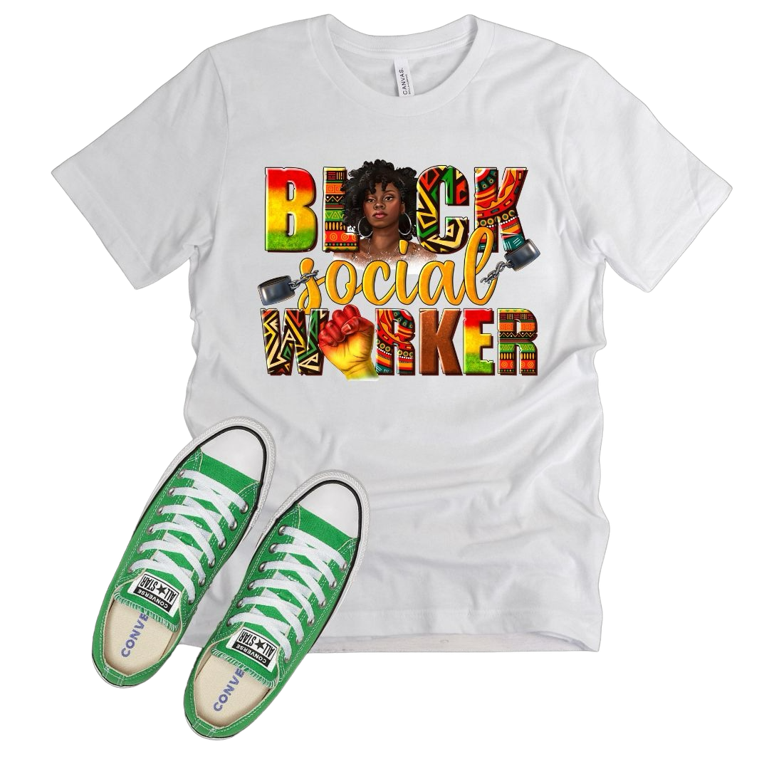 "Black Social Worker" Graphic Tee