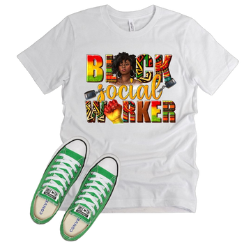 "Black Social Worker" Graphic Tee