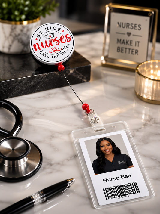 Nurse Badge Reel