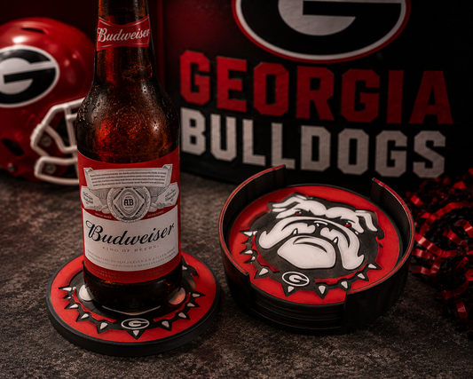 Georgia Bulldogs Coaster Set