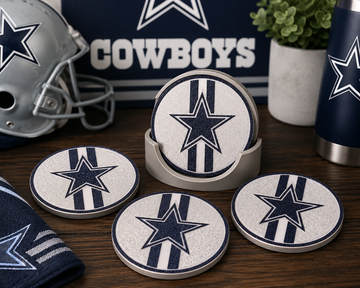 Dallas Cowboys Coaster Set