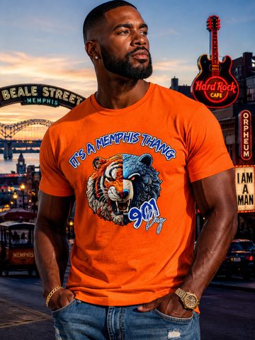 Memphis "901 Day" Tee - Tigers/Grizz