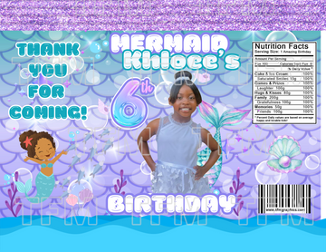 Little Mermaid Template (ONLY)