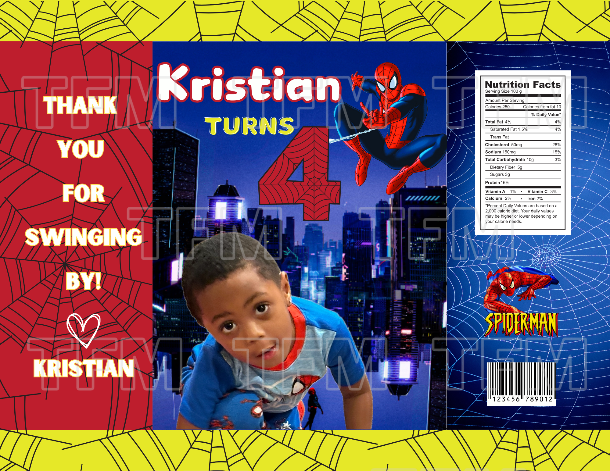 Spiderman Template (ONLY)