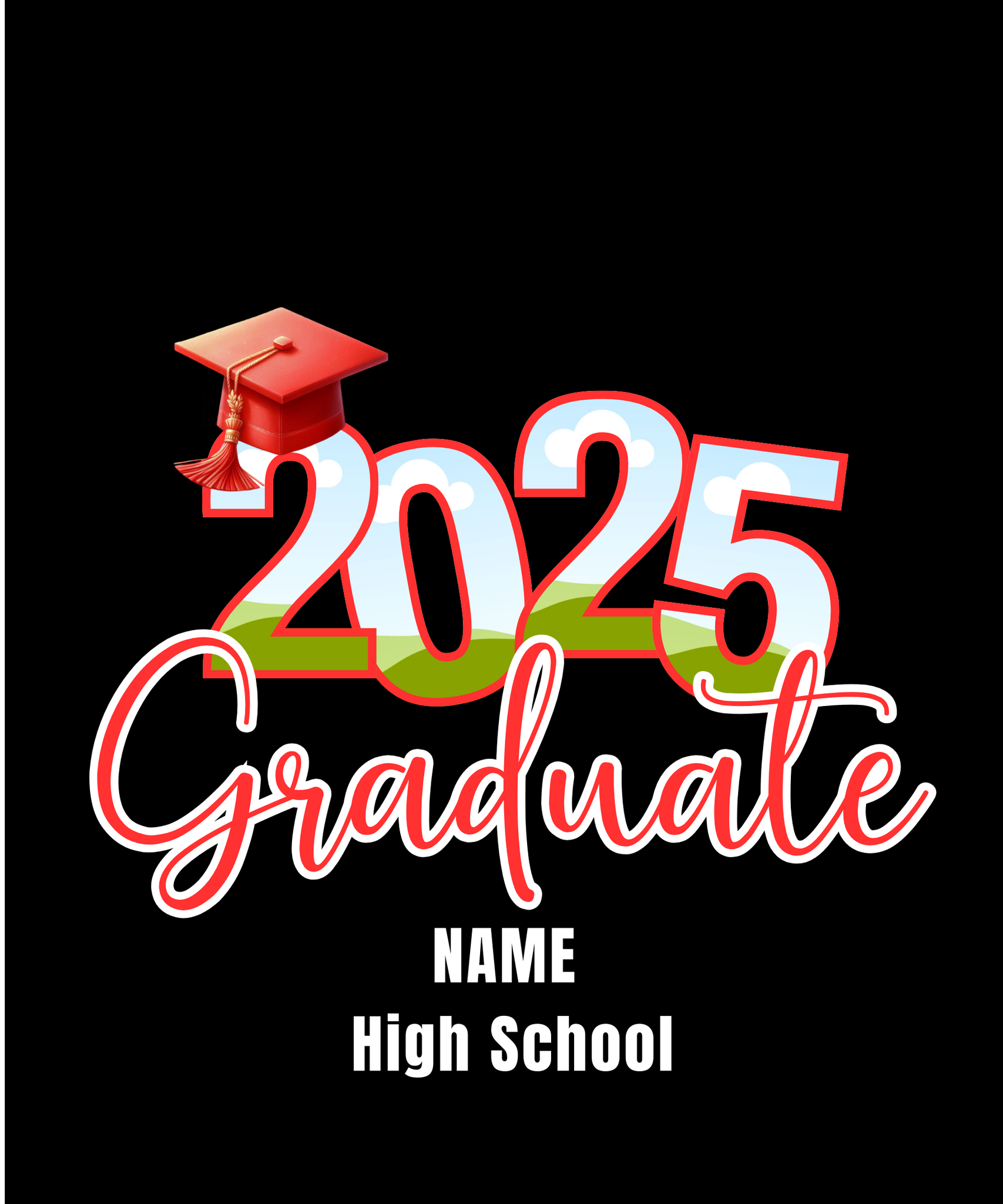 2025 Graduate T-shirts