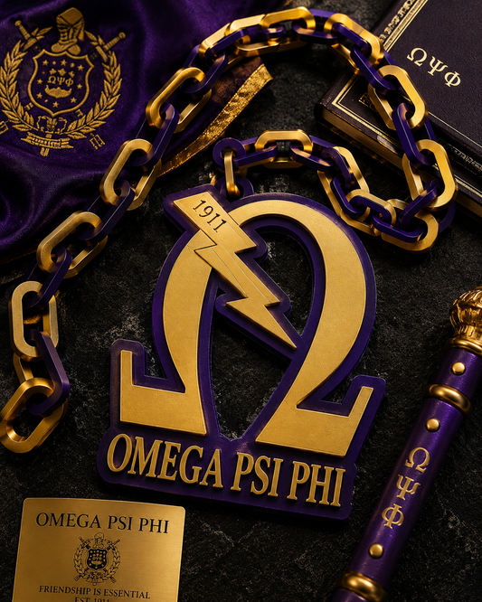 Omega Inspired Oversized Hype Chain