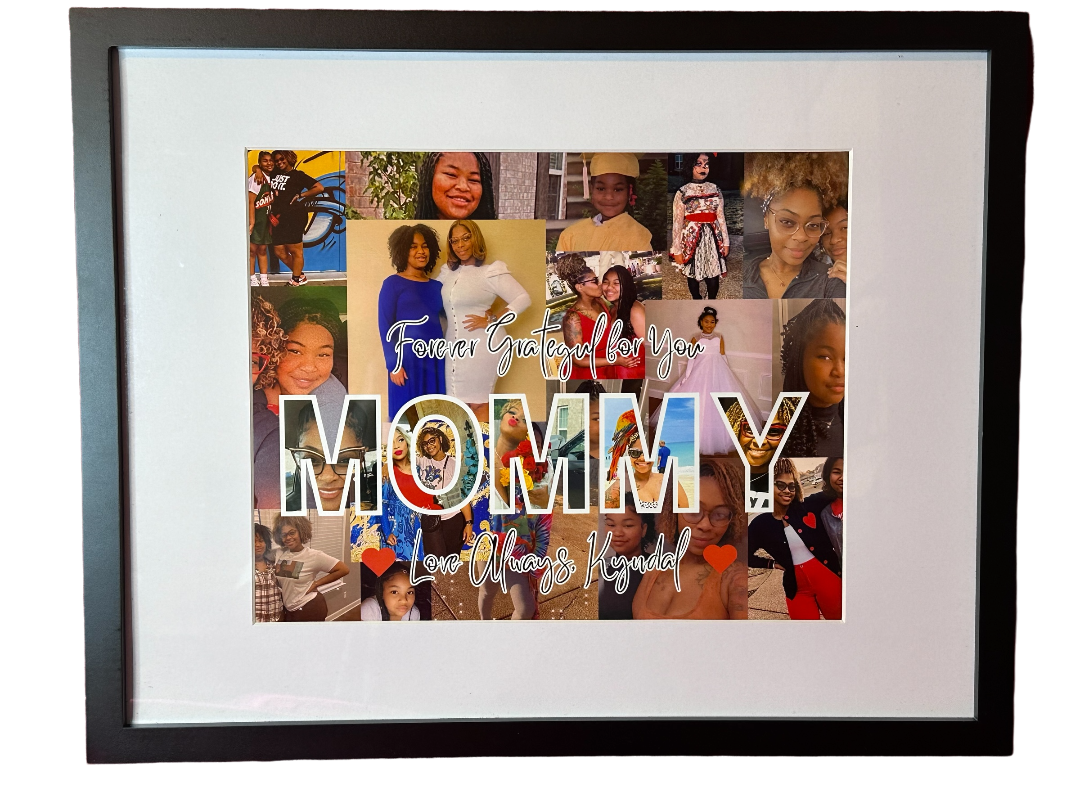 Mother's Day Pic Collage in Frame