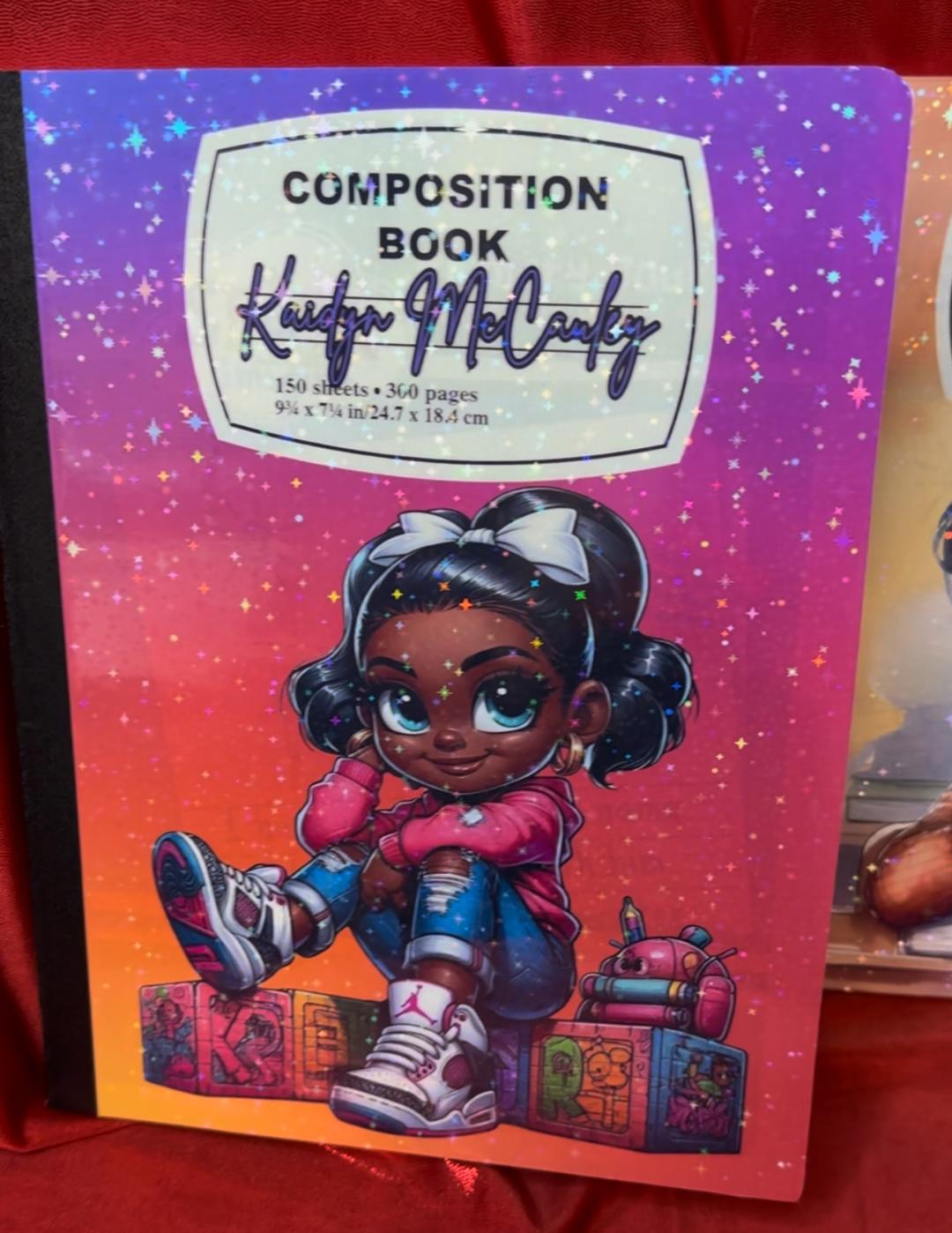 Compessions Book Personalized Compostion Book