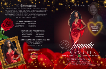 Red Rose Obituary