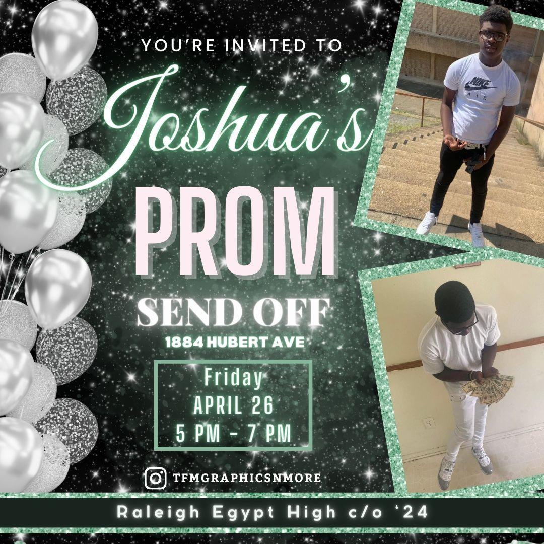 Send Off Merch Prom Send Off flyer