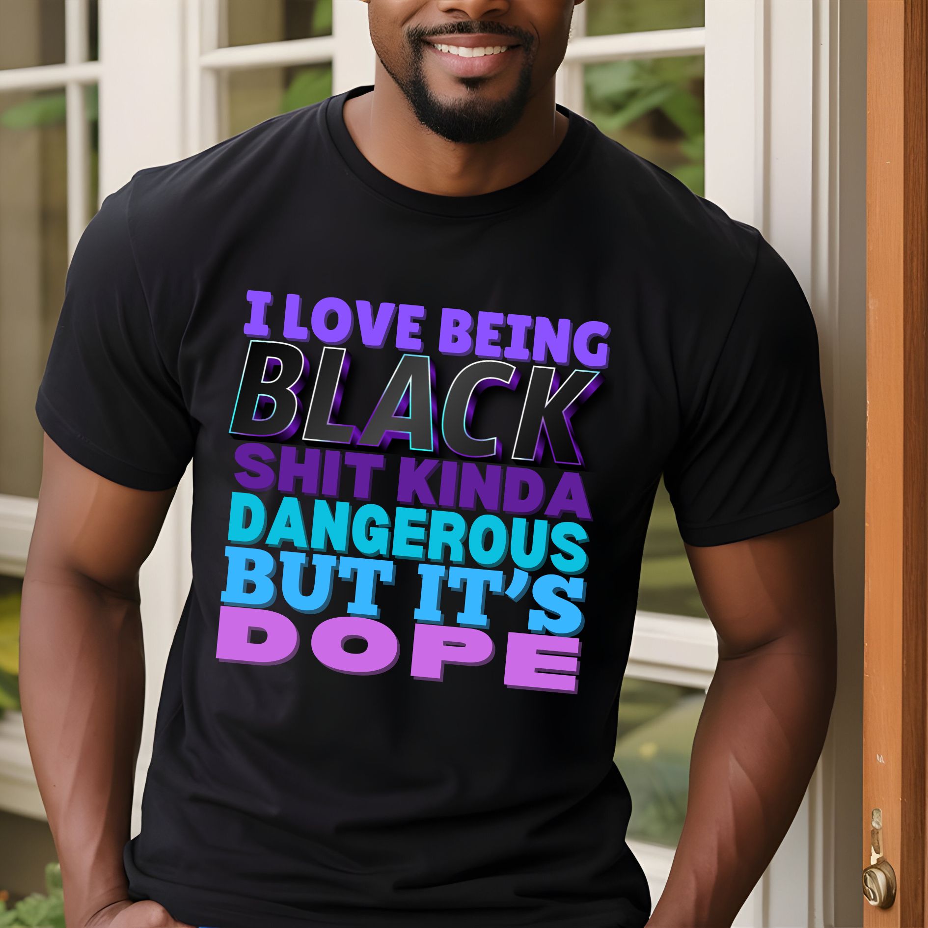 "I Love Being Black" Tee