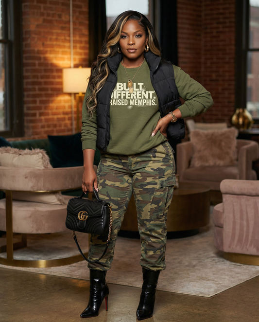 "Built Different. Raised Memphis." Sweatshirt