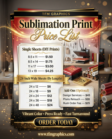 Sublimation Prints