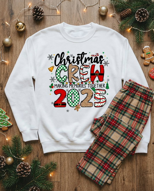 Christmas Crew 2025" Sweatshirt