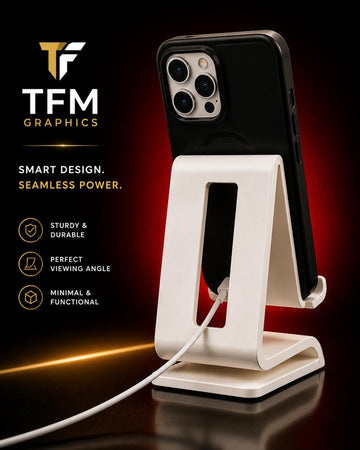 Modern Phone Stand - Charging Doc